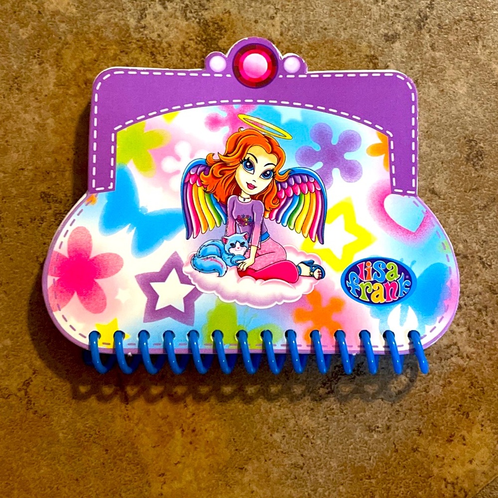 Lisa Frank mini notepad